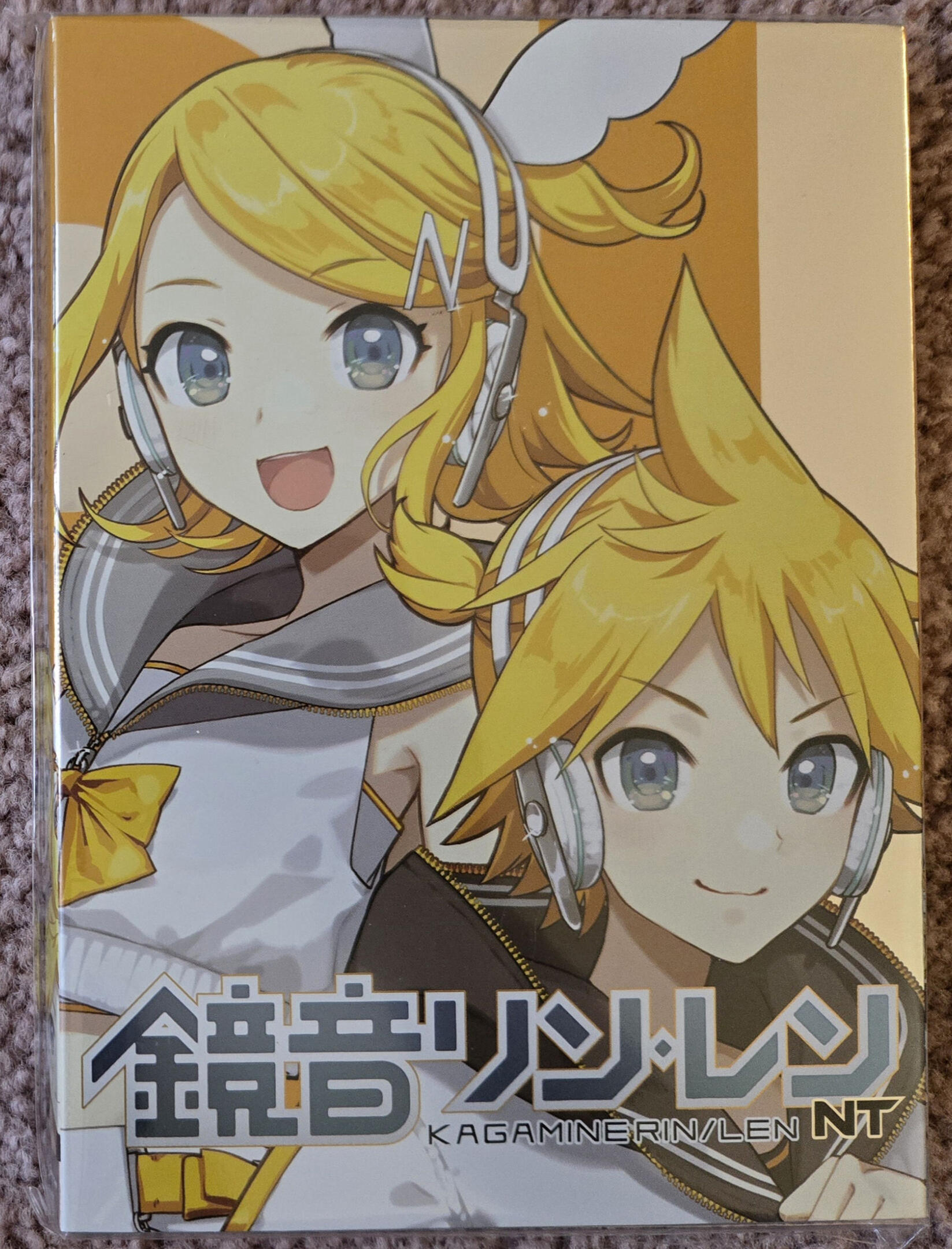 a picture of the box for kagamine rin and len n t.